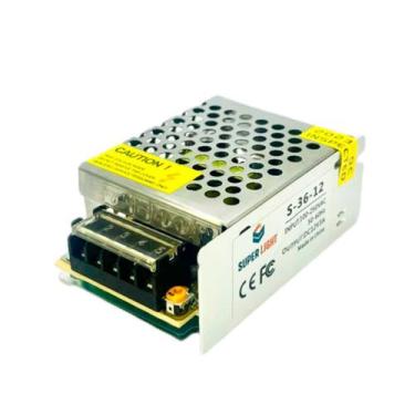 Imagem de Fonte de Alimentação Chaveada IP20 36w 12V 3A - SuperLight