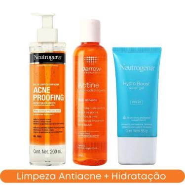 Imagem de Sabonete Acne Proofing + Tônico Adstringente Actine + Hidratante Vitam