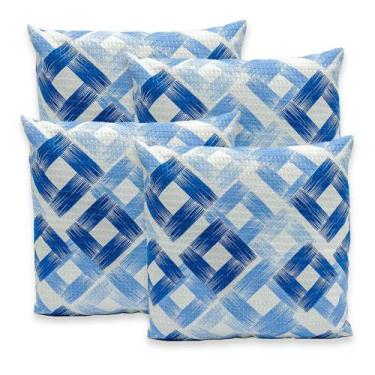 Imagem de Kit 4 Capas de Almofadas Favinho 40x40 C/ Zíper PIQUET Estampadas - Be