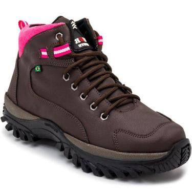 Imagem de Coturno Botinha Feminina Adventure Seguranca Antiderrapante - WGR, Mar