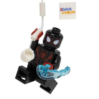 Imagem de LEGO Superheroes: Miles Morales Minifigure with Web