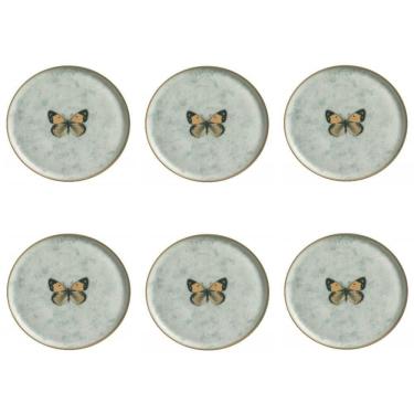 Imagem de Conjunto De Pratos Rasos 06 Peças Bio Animália Porto Brasil