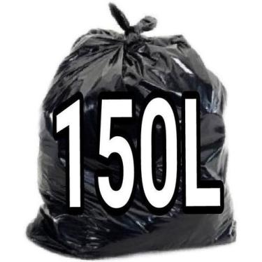 Imagem de Saco De Lixo 150 Litros Super Reforçado 100 Unid Fabricante - HIGIPACK