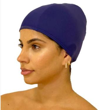 Imagem de Touca de Natação Adulto Light Azul Marinho - Stw Moda, Azul marinho, G