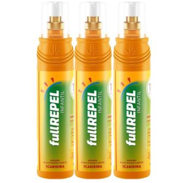 Imagem de Kit Repelente FullRepel Infantil- 100ml C/ Icaridina- 10 Horas de prot