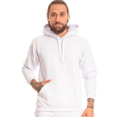 Imagem de Moletom Canguru Feminino e Masculino Barato Com Capuz Inverno Diversas