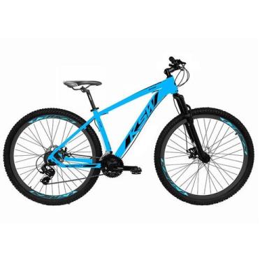Imagem de Bicicleta KSW XLT 300 27V Freio a Disco Hidráulico S5 - KSW BIKES, Azu