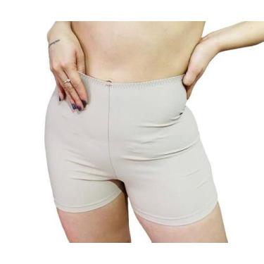 Imagem de Shorts Cintura Media Calcinha Segunda Pele Não Marca Macio Z02 - Fanát