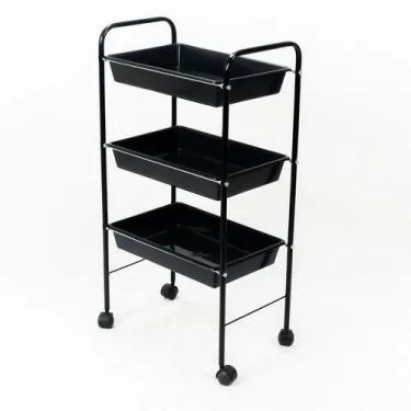 Imagem de Carrinho Auxiliar 3 Bandejas Odontológico - Hatten