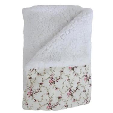 Imagem de Cobertor Sherpa de Bebê Estampado - Talismã, Rosê