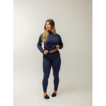 Imagem de Conjunto Térmico Feminino Kit com Calça + Blusa Feminina Segunda Pele 