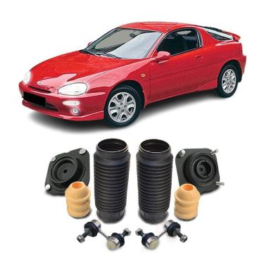 Imagem de 2 Kit Coxim + Tirante Dianteiro Mazda Mx-3 1995 96