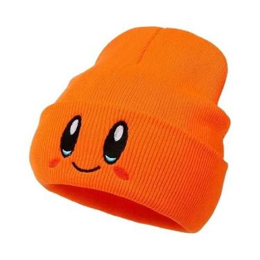 Imagem de Gorro Feminino de Inverno - Quente, com Desenho de Anime e Bordado - M