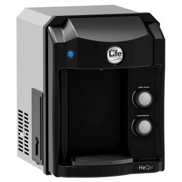 Imagem de Filtro Purificador De água Alcalina Ionizada Com Ozônio Gelada Preto 127v - Top Life