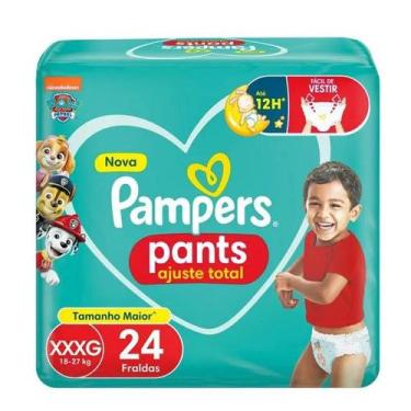 Imagem de Fralda Pampers Pants Ajuste Total XXXG 24 unidades