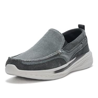 Imagem de Skechers USA Men's Mocassim Slade-Munson masculino, preto, 14, Preto, 46