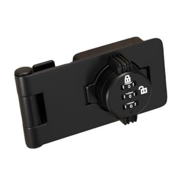 Imagem de WeiLaiKeQi Fechadura de combinação de armário com parafuso, caixa de armário, senha, fecho rotativo, fechadura de armário sem chave, para portão, caixa de, Luminoso