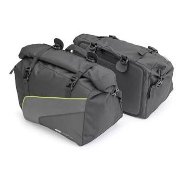 Imagem de Alforge Bolsa Lateral p/ Moto Impermeável Givi Ea133 25 Lts