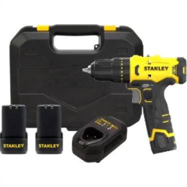 Imagem de Furadeira Parafusadeira Stanley Impacto 3/8'' 12V Max 2Baterias 2.0Ah 