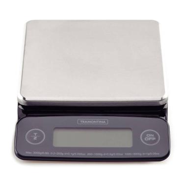 Imagem de Balança Digital de Alta Precisão para Cozinha Tramontina Adatto com Base em Aço Inox 61101050