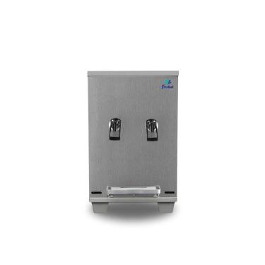 Imagem de Bebedouro de Mesa Industrial 2 Torneiras 10 Litros Frisbel BP010 Aço 127V
