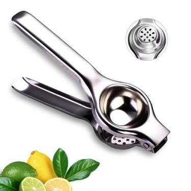 Imagem de Espremedor Manual De Limão E Laranja Liso Resistente - Med Utilidades