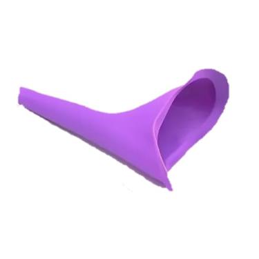 Imagem de Urinol Feminino Portátil, Dispositivo para Urinar em Pé, Cor Roxa