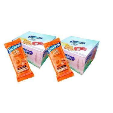Imagem de Kit 2 Display Bolinho Suavipan Churros Doce De Leite 480G