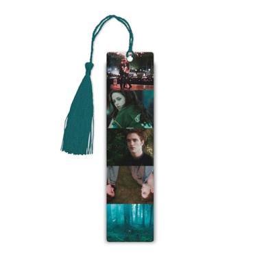 Imagem de Marcador de página - Crepúsculo (Bella Swan e Edward Cullen) Com Tassel
