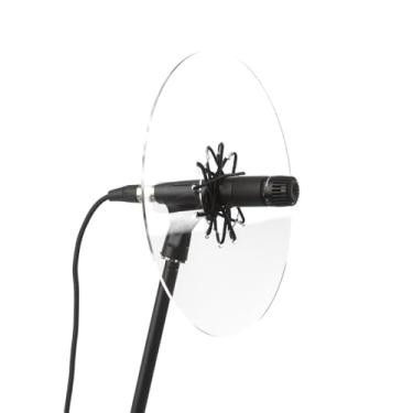 Imagem de Defletor para trompetes, trombones, trombones baixos, flugelhorns, espelho de saxofone, refletor de acrílico para buzina (transparente, instrumentos de sopro (universal))