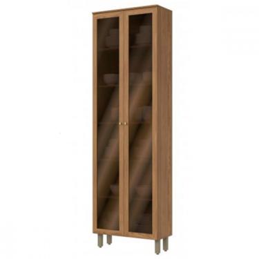 Imagem de Cristaleira 2 Portas Com Vidro Reflecta Requinte Henn 71,5