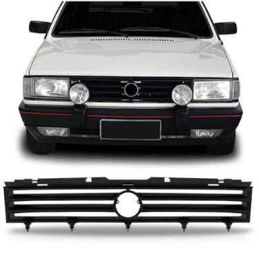 Imagem de Grade Radiador Gol 1987 88 89 1990 Preto (farol Pequeno) - SP ACESSÓRI