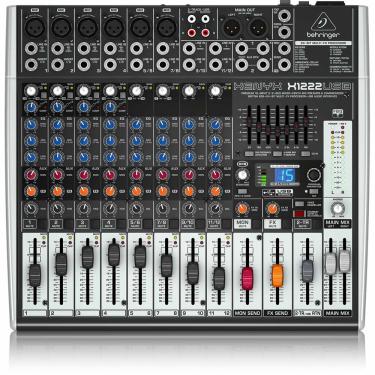 Imagem de Mesa de Som Analógica USB 16 Entradas com Efeitos Xenyx X1222USB - behringer