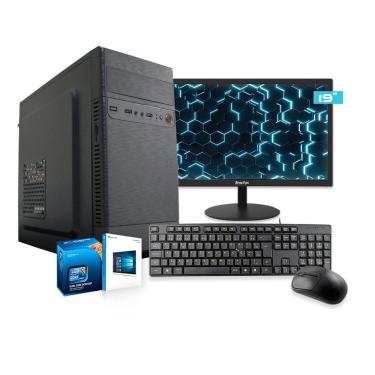 Imagem de Computador Completo Intel Core i3 8gb HD 500GB Monitor hdmi