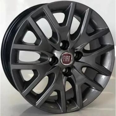 Imagem de Kit 4 Rodas Aro 15 4x98 Argo Trekking gb Krmai S15