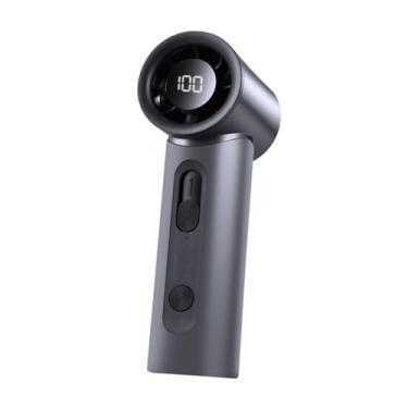 Imagem de IEUDNS Fã de mão portátil portátil 1800 LED DIVER, Cinza Profundo