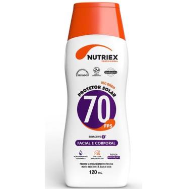 Imagem de Protetor Solar Facial E Corporal 120Ml Fps 70 - Nutriex