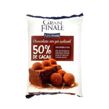 Imagem de Chocolate em po soluvel fleischmann 50% pacote c/ 1kg 
