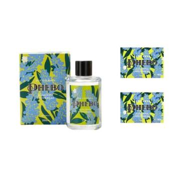 Imagem de Kit Colônia Alfazema 200ml + 2 Sabonete Em Barra Phebo 100g