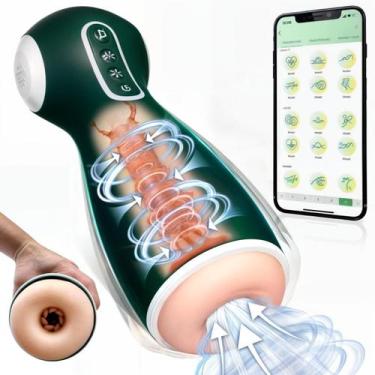Imagem de Masturbador Masculino Potente Sucção Voz App à Distância - Vbrante