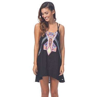 Imagem de Rip Curl Vestido regata bordado, Nomadic juvenil, Preto, G