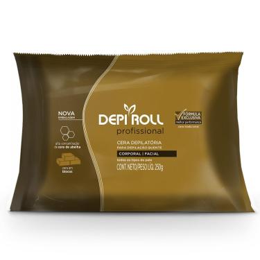 Imagem de Cera Depilatória Bloco Depi Roll Quente Tradicional 250g