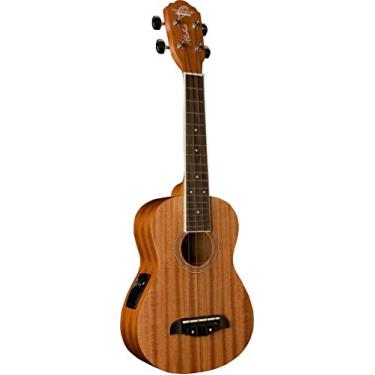 Imagem de Oscar Schmidt Ukulele tenor de 4 cordas OU2TE-A-U. Acabamento acetinado