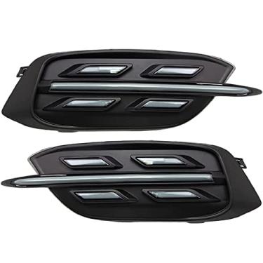 Imagem de KACEPAR Luz de para-choque traseiro LED 4 funções, para-choque traseiro condução inversão luz traseira de freio de seta, compatível com Honda Civic Sedan 2016-2021 (não compatível com o modelo Coupe e