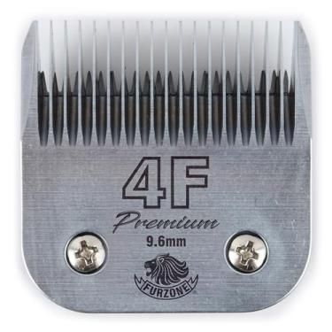 Imagem de Furzone Lâmina removível - lâminas tamanho 4F 3/8", feita de aço japonês extra durável, compatível com a maioria dos cortadores Andis, Oster, Wahl A5