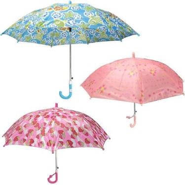 Imagem de Guarda chuva infantil de poliester automatico estamapado 8 varetas cab
