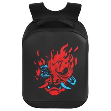 Imagem de Mochila LED, LED Motorcycle Backpack LED Backpack Backpack App Control Backpack Com Tela Programável Viagem Ao Ar Livre