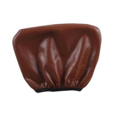 Imagem de menolana Capa de encosto para banco traseiro, suporte para encosto de ciclista, capa protetora elástica universal à prova de chuva para de bicicleta elétrica, Marrom