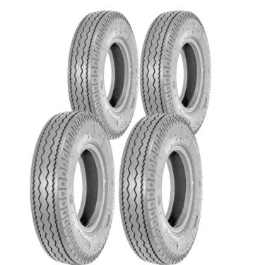 Imagem de Kit 4 Pneus 9.00-20 Liso 16 Lonas TT 144/139G LP23 BBW