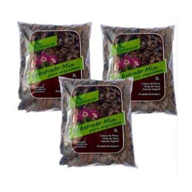 Imagem de Substrato para Orquídeas 3 Litros - Florescer, 03un 3L